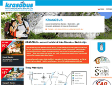 Tablet Screenshot of krasobus.cz